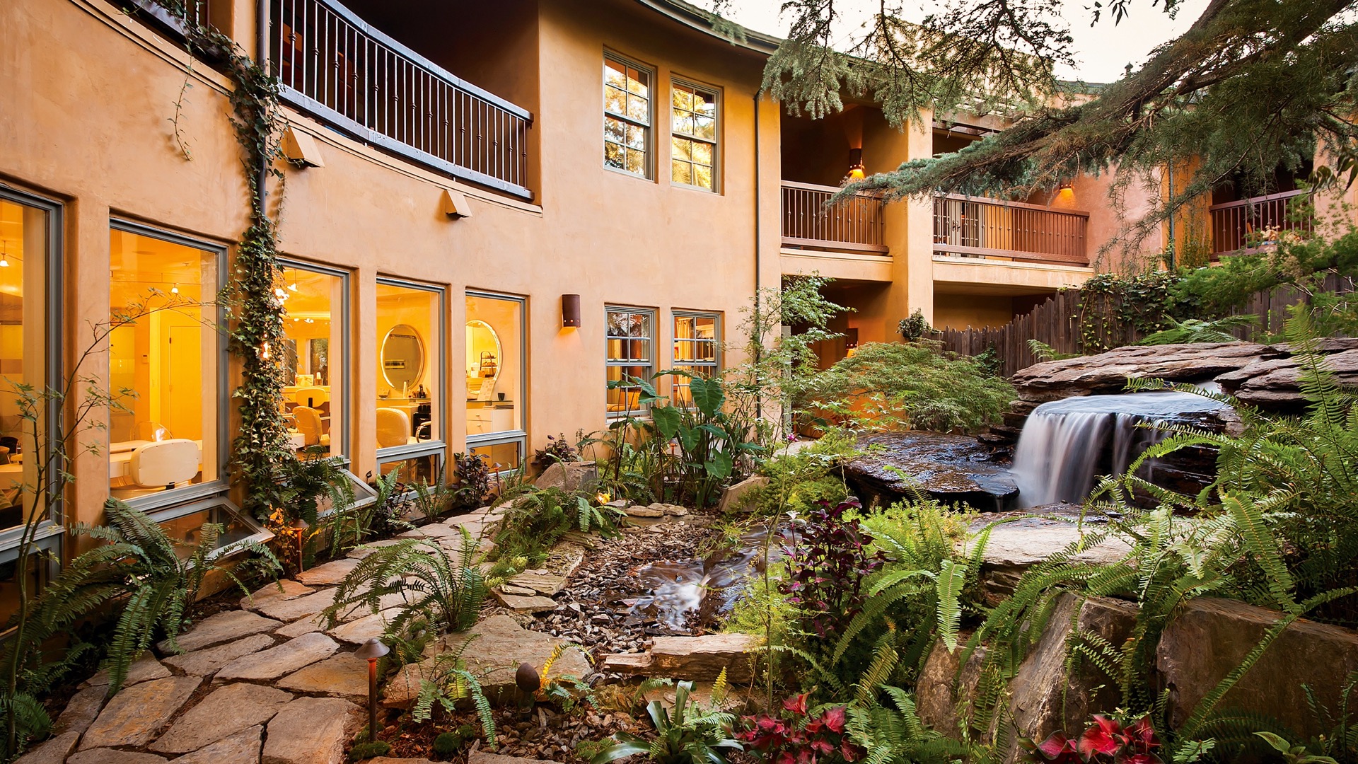 Waterfall, Wine & Roses, Spas of America Waterfall, Wine & Roses, Spas of America