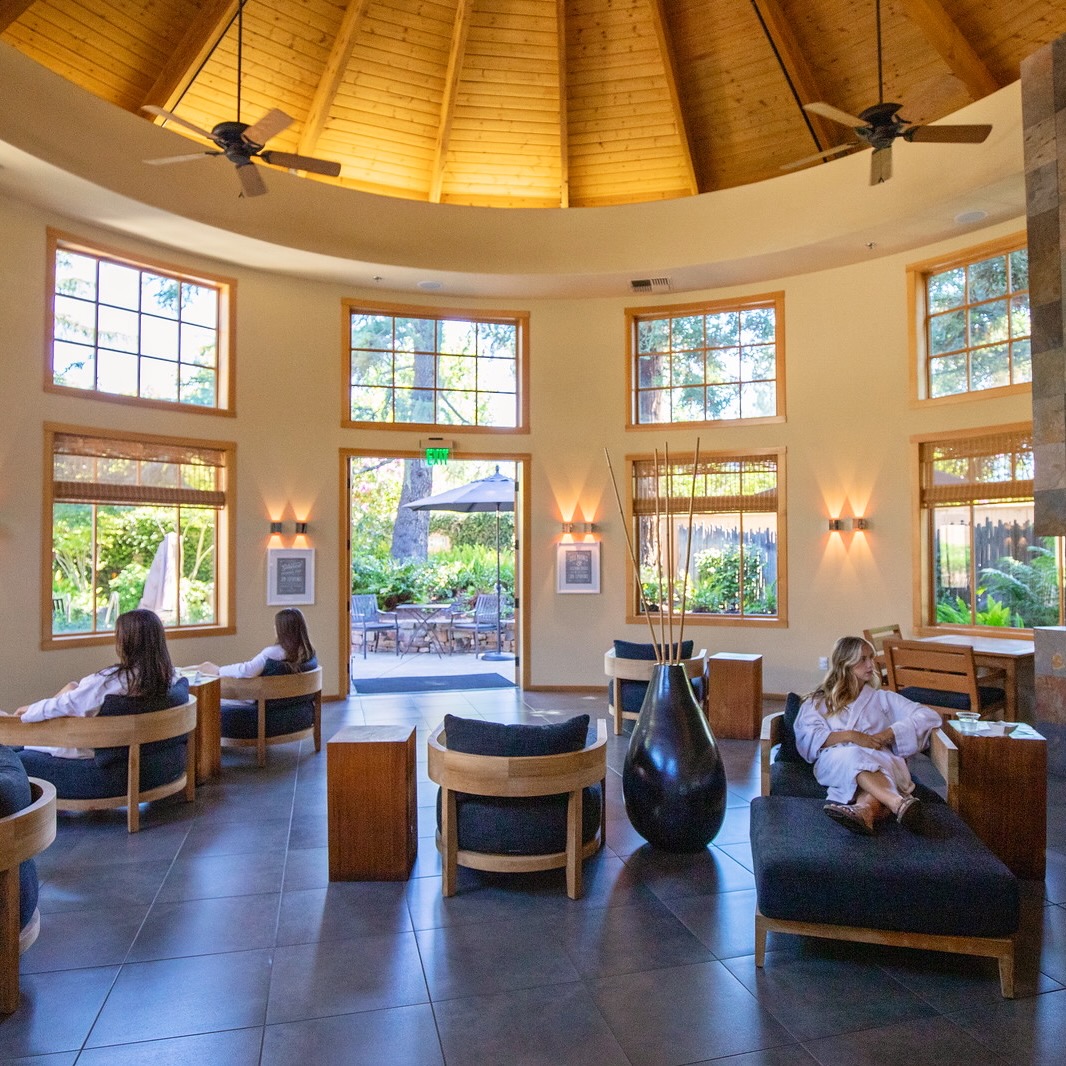 Spa Tranquility Room, The Spa at Wine & Roses, Spas of America Spa Tranquility Room, The Spa at Wine & Roses, Spas of America