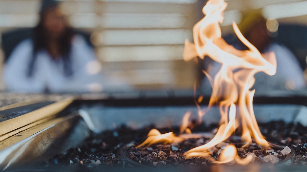 Usva Spa, Fireplace, Spas of America