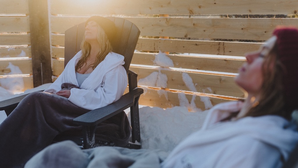 Usva Spa, Women in Snow, Spas of America