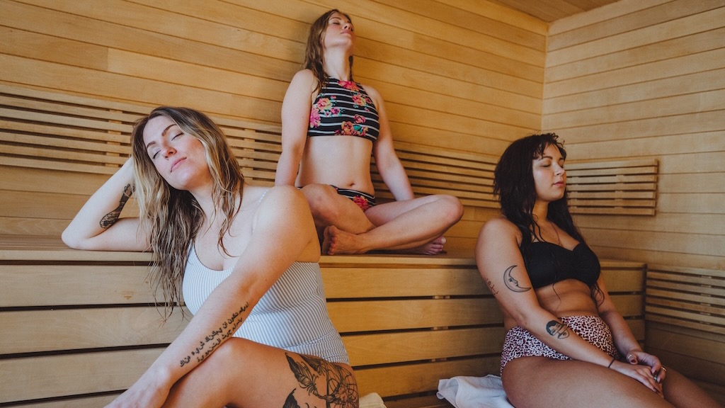 Usva Spa, Women in Sauna, Spas of America