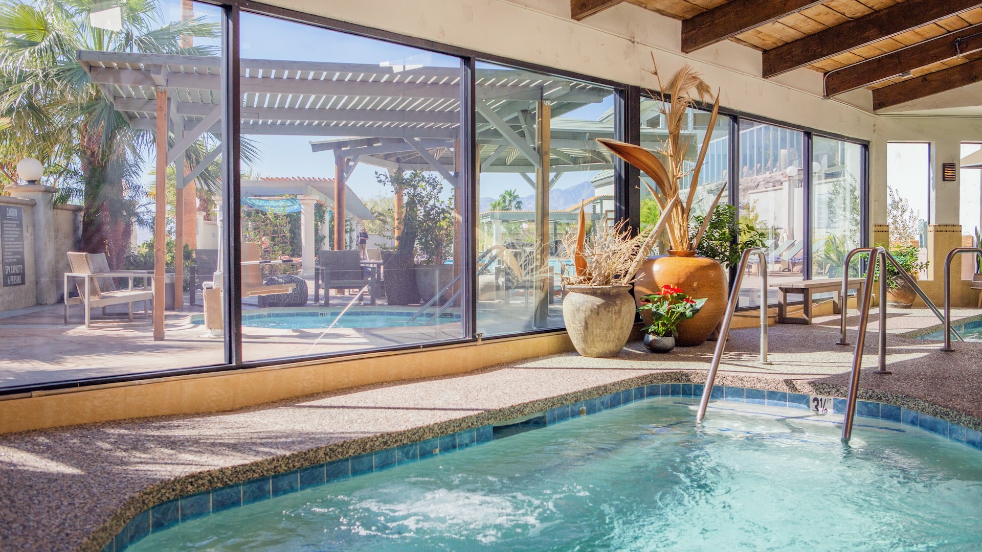 Azure Palm Hot Springs, Indoor and Outdoor Spas, Spas of America Azure Palm Hot Springs, Indoor and Outdoor Spas, Spas of America