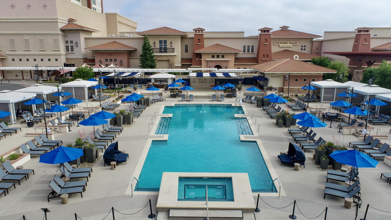 The Spa at Thunder Valley, Pool, Spas of America