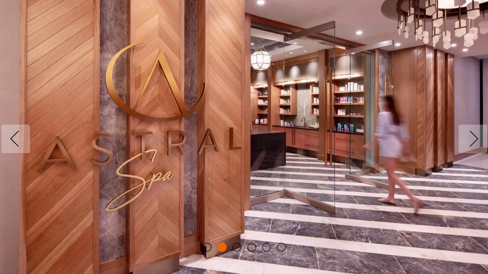 Astral Spa Entrance, Spas of America