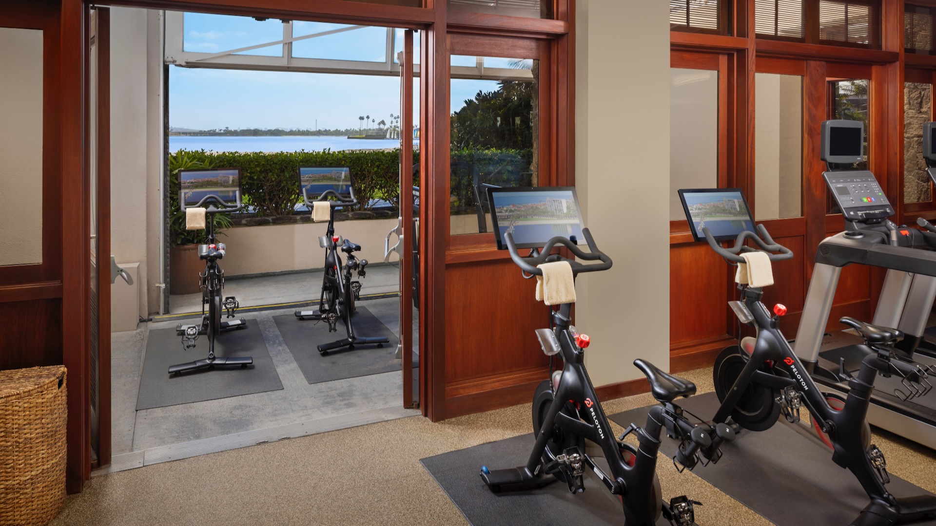Fitness with a view, The Catamaran Spa, Spas of America