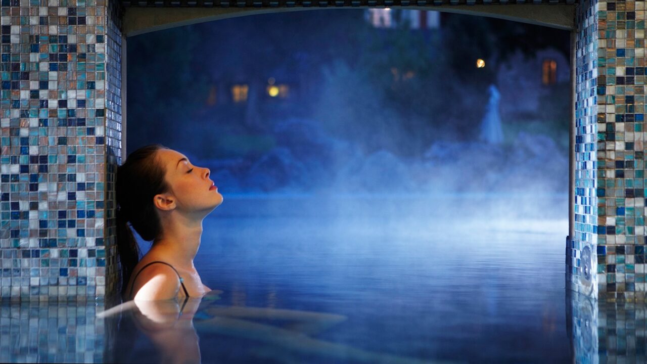Woman Relaxed, Spas of America