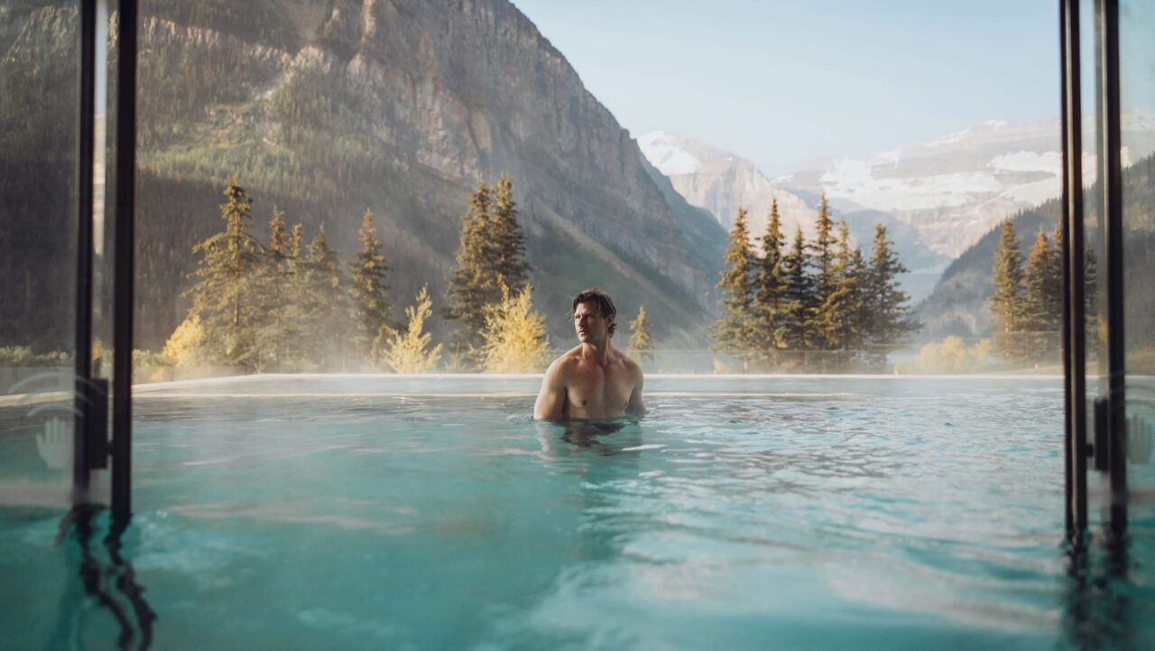 Basin Glacial Waters, Fairmont Chateau Lake Louise, Spas of America