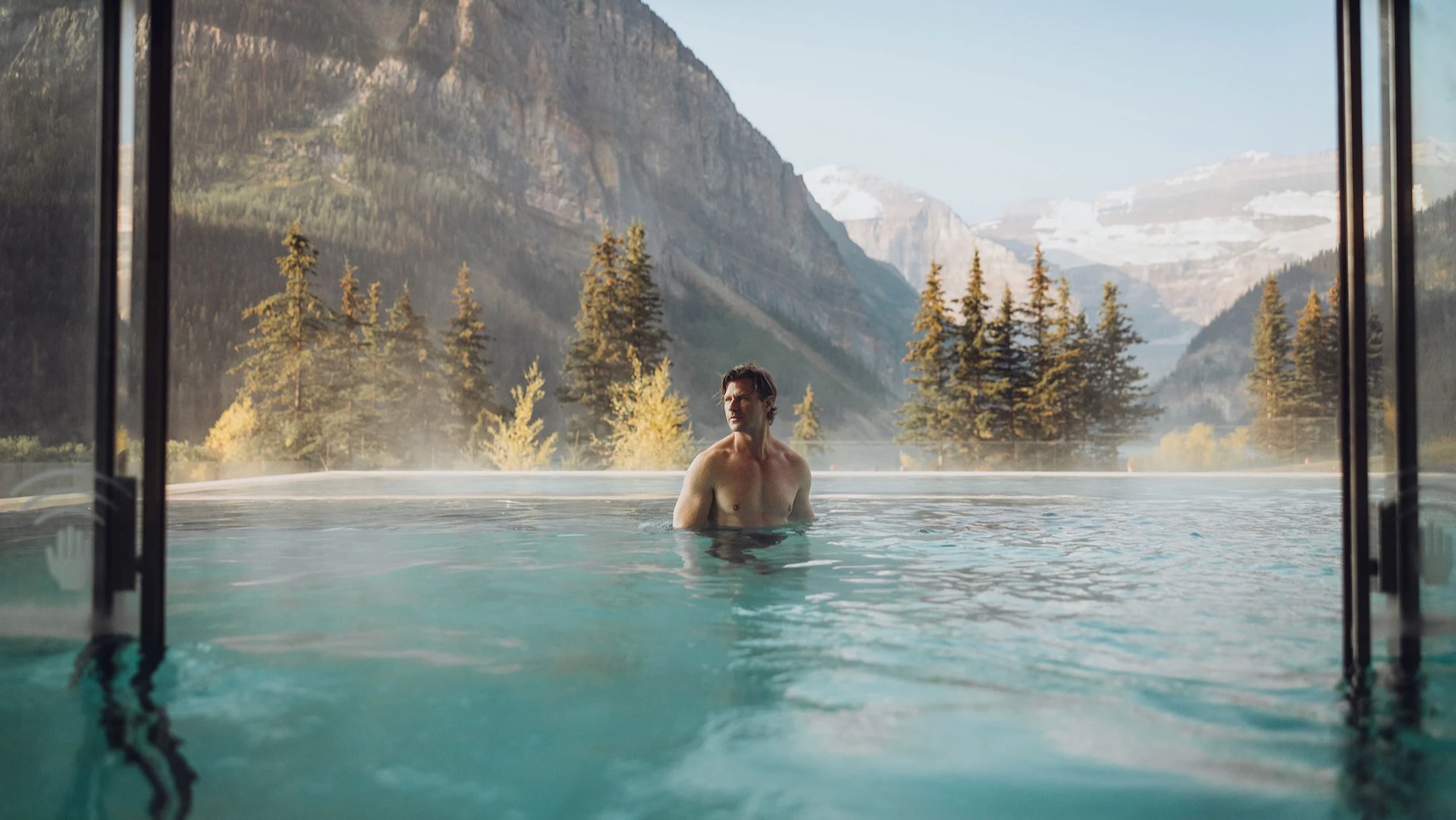 BASIN Glacial Waters at Fairmont Chateau Lake Louise, Scott Bakken, Spas of America