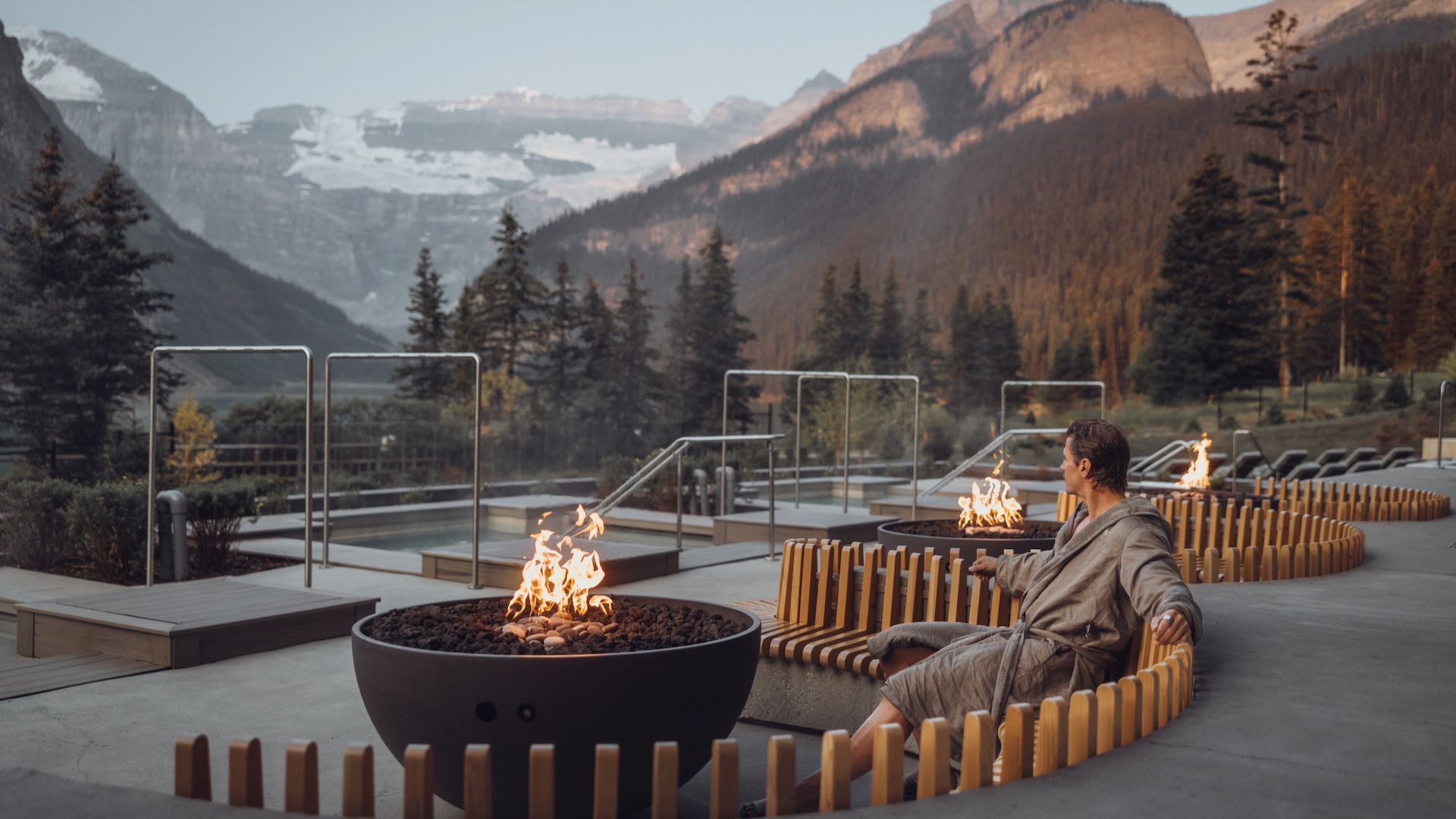 BASIN Glacial Waters at Fairmont Chateau Lake Louise, Scott Bakken, Spas of America BASIN Glacial Waters at Fairmont Chateau Lake Louise, Scott Bakken, Spas of America